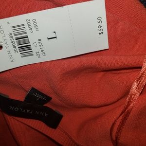 Ann Taylor Tops - Ann Taylor Orange Shrug Jacket sz L (NWT) Ann Taylor Tops - Ann Taylor Orange Shrug Jacket sz L (NWT)